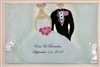 Bride and Groom Small Tray (Insert Only) Custom