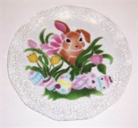 Brown Bunny 12 inch Platter