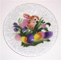 Brown Bunny 9 inch Plate