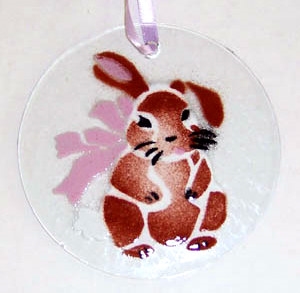 Brown Bunny Suncatcher