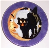 Cat and Moon 9 inch Plate