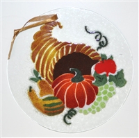 Cornucopia 7 inch Suncatcher