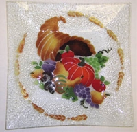 Cornucopia Large Square Platter