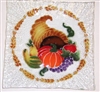 Cornucopia Small Square Plate