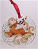 Elegant Reindeer Suncatcher