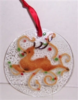 Elegant Reindeer Suncatcher