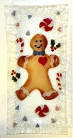 Gingerbread Rectangle Plate