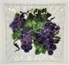 Grape Small Square Plate