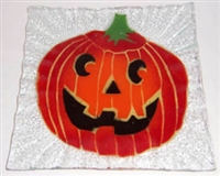 Jack O'Lantern Small Square Plate