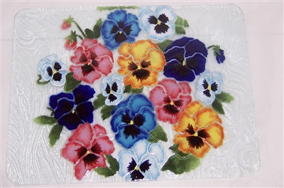 Large Bold Pansy Tray (Insert Only)