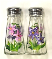 Orchid Salt and Pepper Shakers