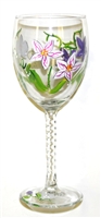 Orchid White Wine Glass