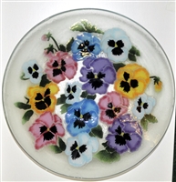 Pastel Pansy 15 inch Bowl