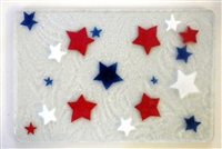 Red, White, and Blue Stars Small Tray (Insert Only)