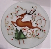 Reindeer 15 inch Bowl