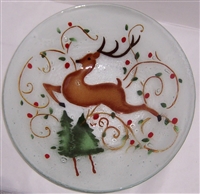 Reindeer 15 inch Bowl