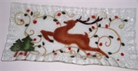 Reindeer Rectangle Plate