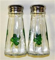 Shamrock Salt and Pepper Shakers