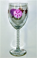 Sea Shell White Wine Glass