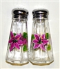 Stargazer Lily Salt and Pepper Shakers