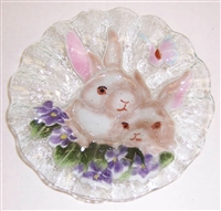 White Bunny 7 inch Bowl