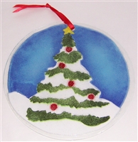 Christmas Tree 7 inch Suncatcher