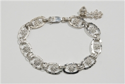 Small Link Edelweiss Bracelet