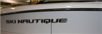 DECAL SKI NAUTIQUE BLACK DOMED 64.59 X 5.77 100252