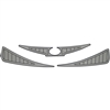 NON-SKID TITANIUM 210 TRANSOM W/OVAL 110067