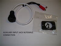 AUXILIARY INPUT JACK W/FEMALE CONNECTION