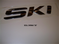 DECAL CHROMAX "SKI"