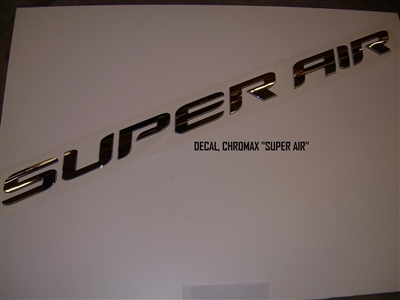 Chromax "Super Air" Nautique Boat Decal - 110244