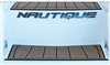 NAUTIQUE TRANSOM DECAL CHROMAX BRIGHT CHROME 1.39 x 18  140016