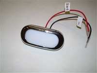 COURTESY LIGHT LED STAINLESS BEZEL WALKTHRU/STEP 226/211 03-06 1566