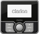 CLARION MARINE WATERTIGHT WIRED REMOTE CONTROL WITH 2.8" COLOR LCD MW4