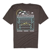 Nautique Gear Mesa Wave Tee - Brown