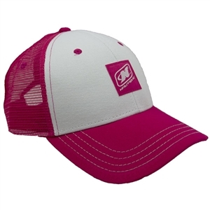 Ladies Life Cap - Fuchsia / White