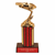 7" Tall Pinewood DerbyÂ® Trophy - Custom Engraved Base
