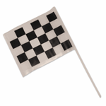 5x7" Checkered Flag - dozen