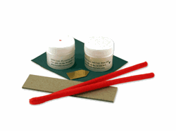 pinewood derby wheel and axle polishing kit