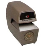 ARC-E Rapidprint Automatic Time & Date Stamp with Analog Clock (G.S.A. ITEM)