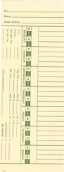 J7R-2 Time Card