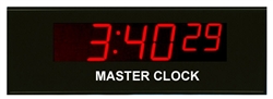 Digital Display Systems Standard 2.5" LED 6 Digit Master Clock