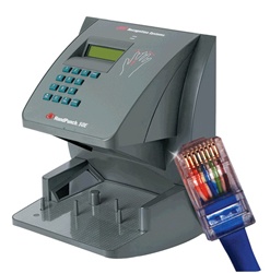 NOVAtime NT 1000E Ethernet Hand Punch Terminal for 100 Employees