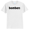 Bombers Fastpitch White Cotton Tee