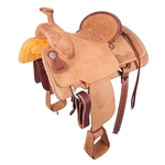 Relentless Roughout Roper Saddle