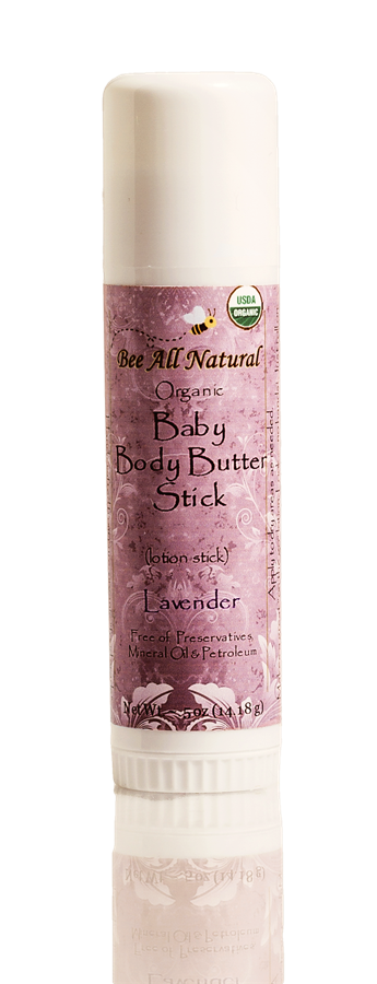 Organic Baby Body Butter Stick (lavender)