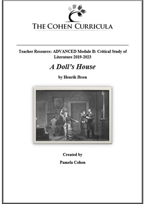 Advanced Module B Critical Study of Literature: Henrik Ibsen's A Doll's House