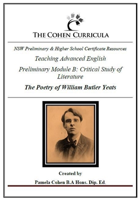 Preliminary Advanced Module B Critical Study of Literature: W.B Yeats