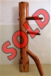 Buick Yip - Mahogany Wood Wing Chun Wooden Dummy -  Mook Yan Jong 692